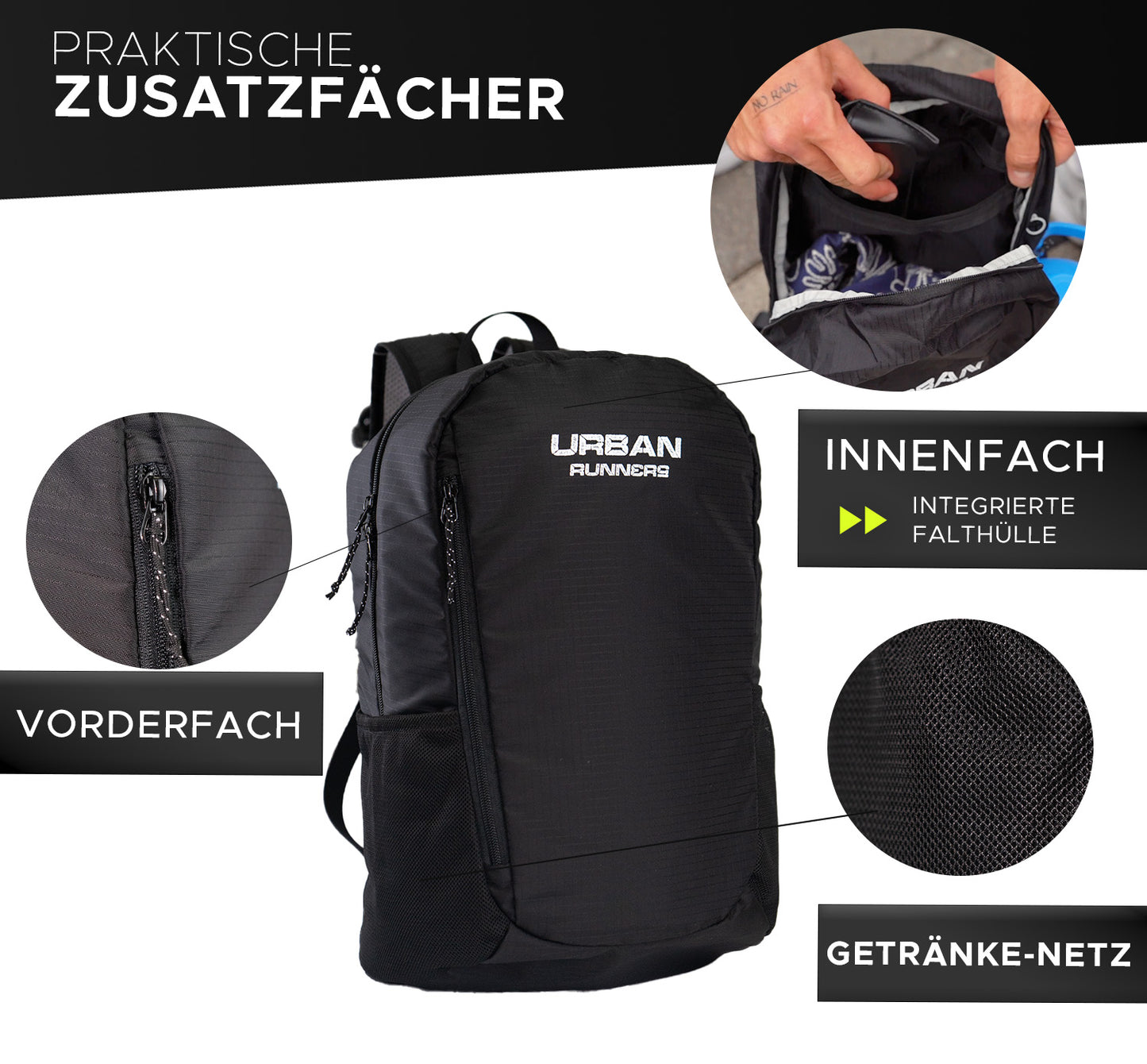 Urban Runners® Active Daypack 2.0