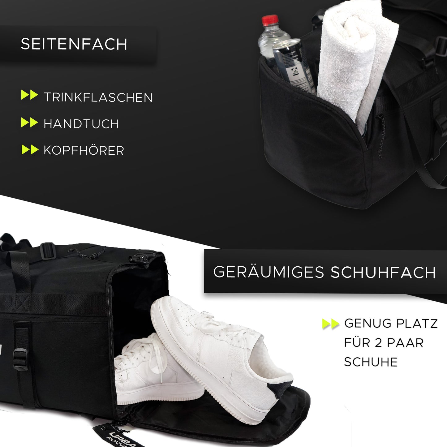 Urban Runners® Premium XXL Sporttasche
